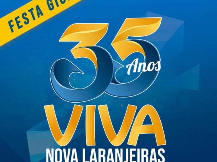 Nova Laranjeiras se prepara para celebrar 35 anos com festa cheia de atrações