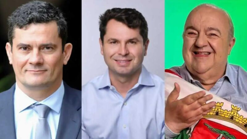 Eleições 2026: Pesquisa coloca Moro em primeiro, Curi e Greca empatados em segundo, diz Neokemp