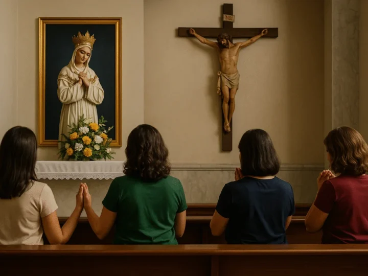 Mães que oram pelos filhos celebram Nossa Senhora de La Salette