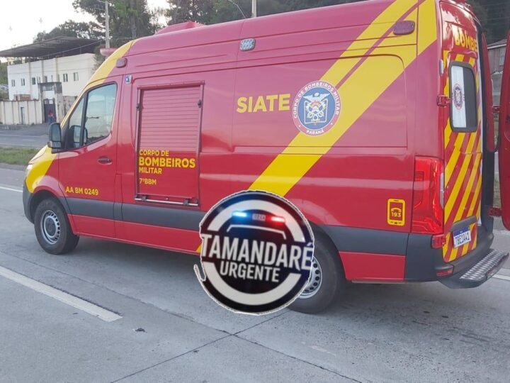 Menino atropelado em Almirante Tamandaré