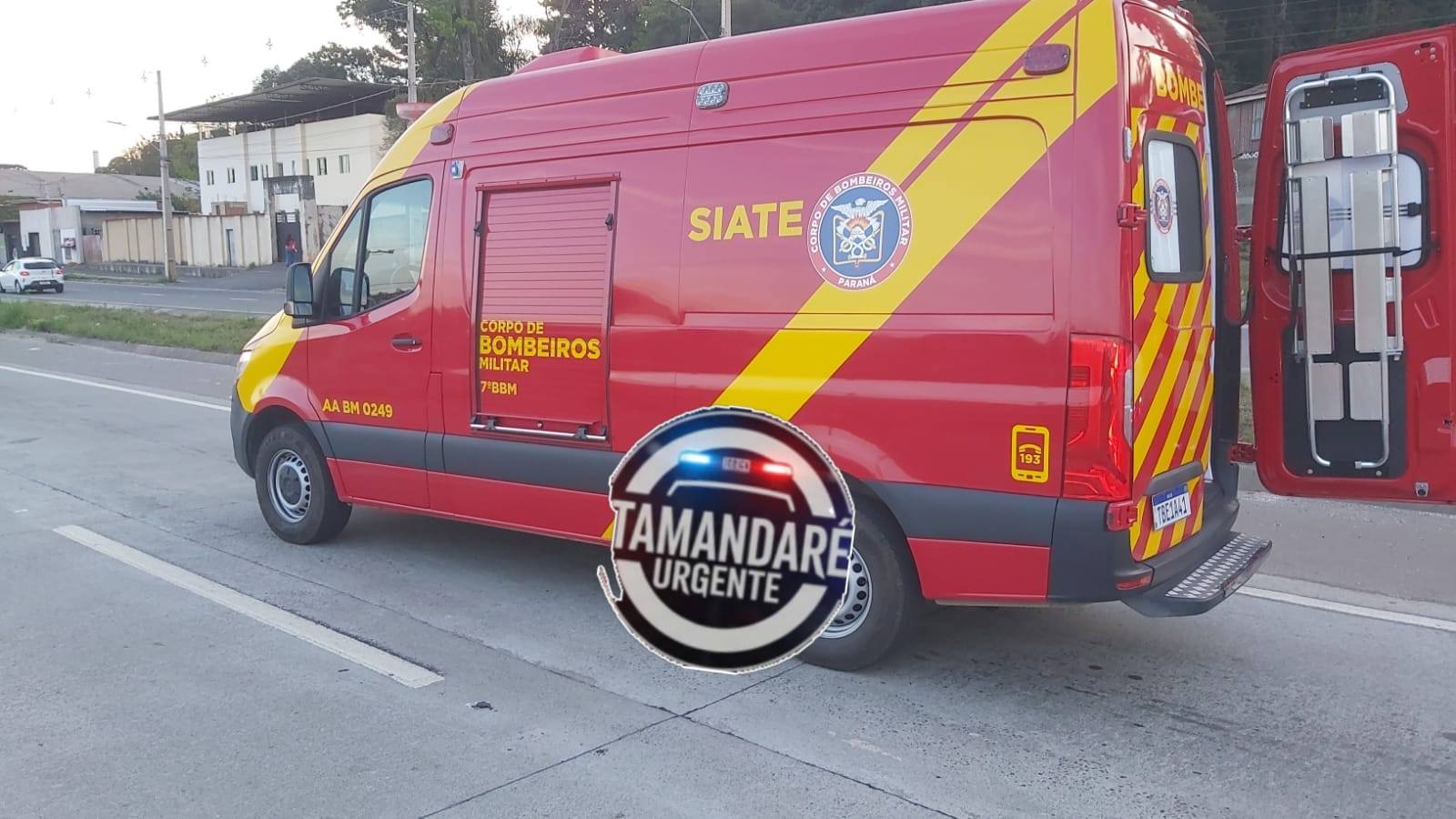 Menino atropelado em Almirante Tamandaré