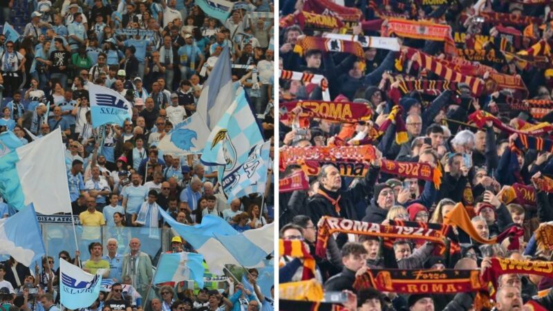 Rivalidade intensa entre Lazio e Roma