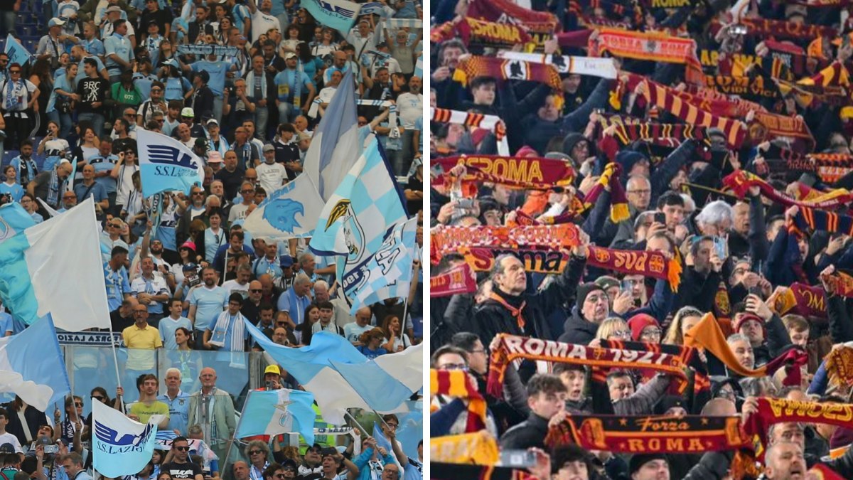 Rivalidade intensa entre Lazio e Roma