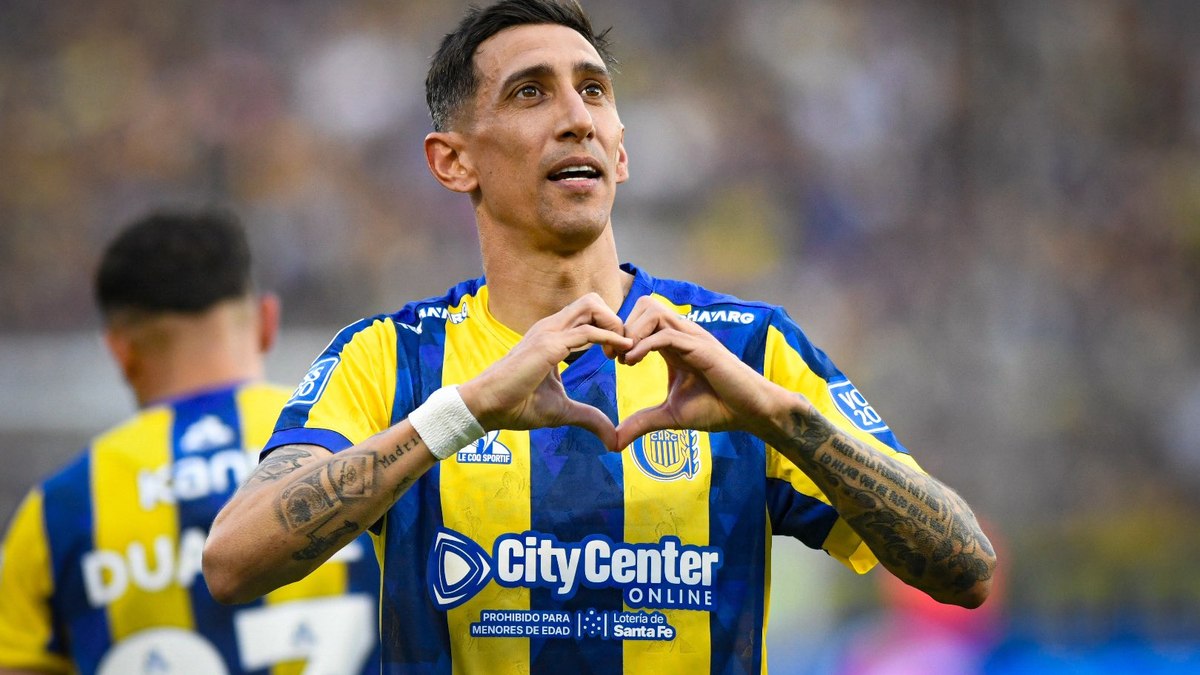 Gol olímpico de Di María em Rosario Central