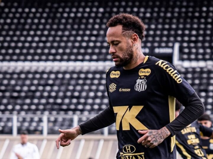 Neymar desfalca Santos contra o São Paulo