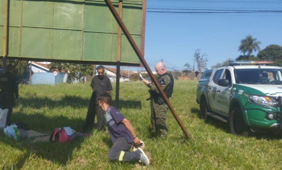 Homem é preso pela Patrulha Ambiental em Cascavel