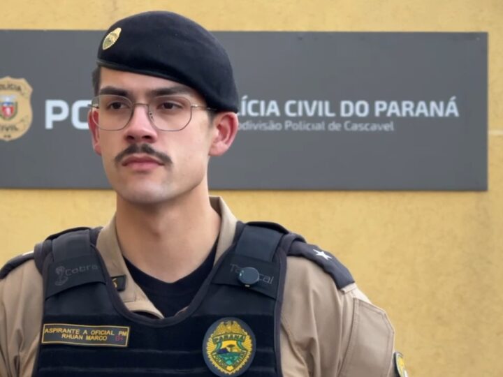 Homem é preso após morder policial em Cascavel