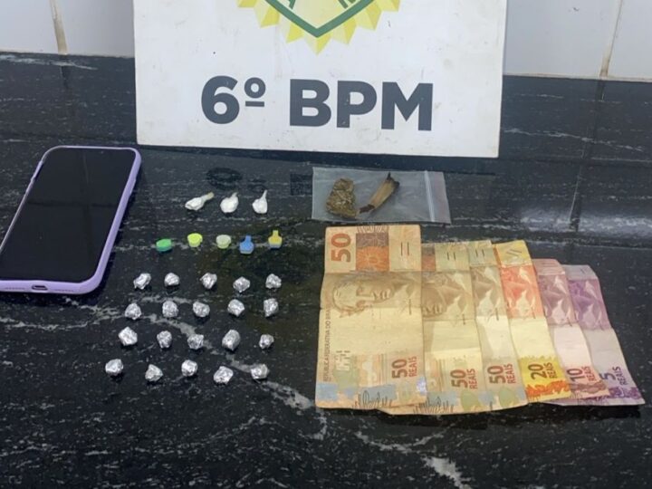 Menores são apreendidos por tráfico em Cascavel