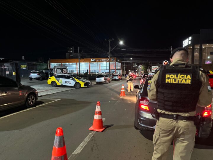 Polícia Militar intensifica segurança em Guarapuava