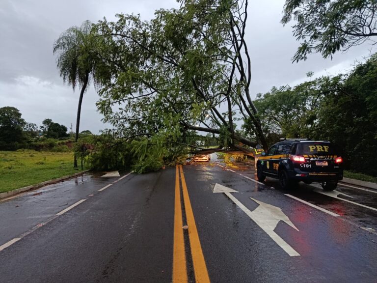 Chuva forte provoca transtornos em rodovias do Paraná