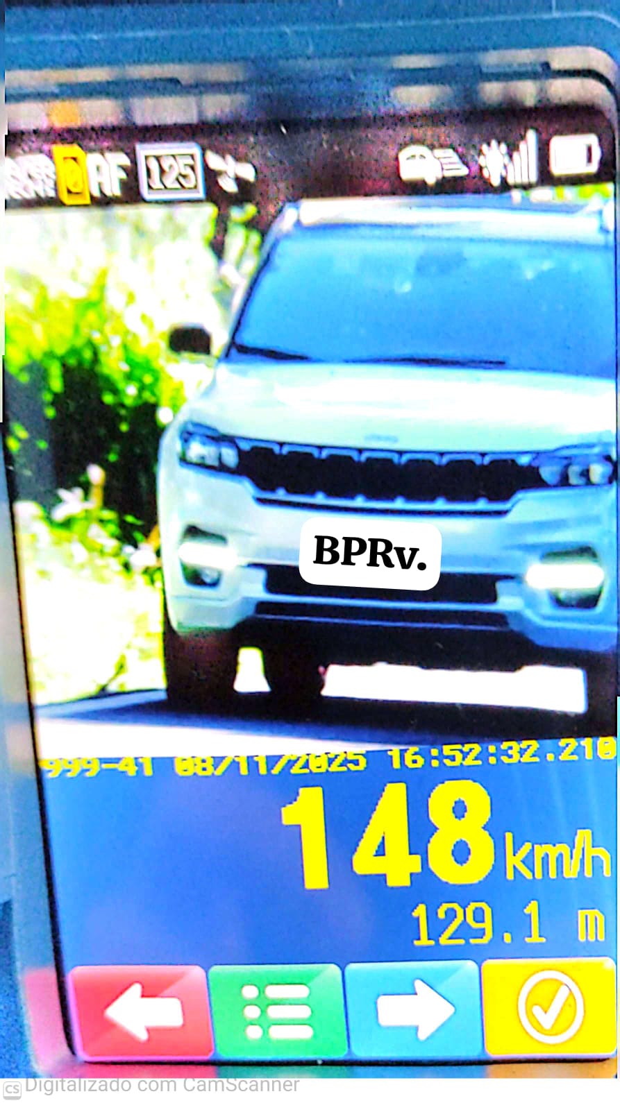 Operação Radar registra 198 veículos na PR-364