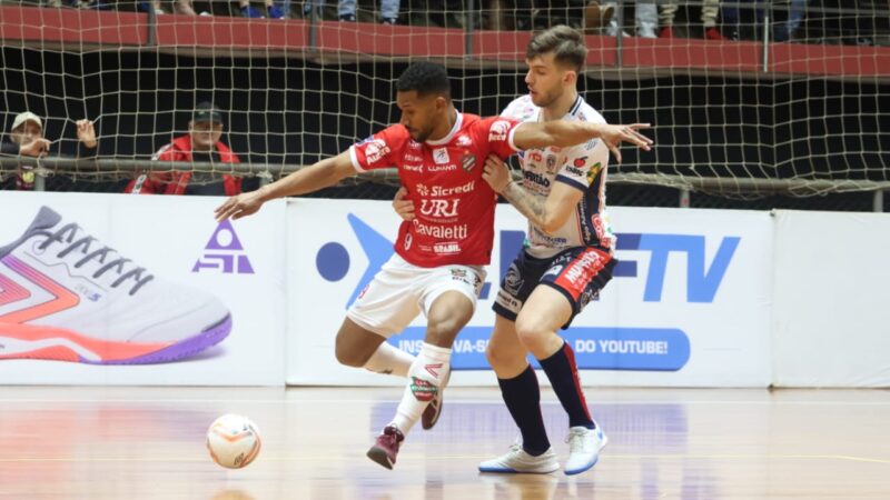 Atlântico supera Cascavel e avança nas quartas da Liga Nacional de Futsal