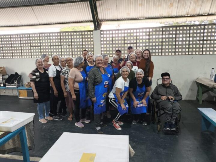 Lucro surpreendente na pastelada do Cristo Rei