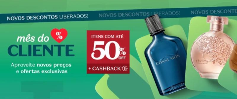 Mês do Cliente: O Boticário oferece vantagens especiais