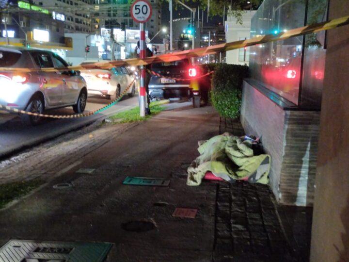 Corpo é encontrado na Avenida do Batel