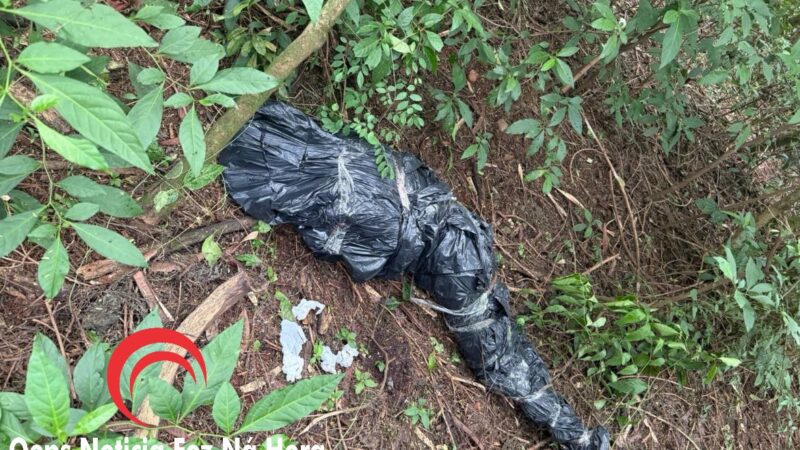 Corpo encontrado em lona em Foz do Iguaçu levanta investigação