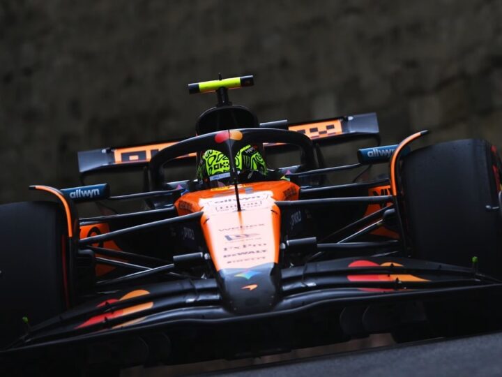 Norris lidera treino livre do GP do Azerbaijão