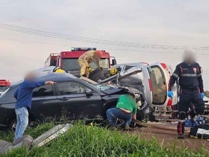 Grave acidente na BR-163 em Toledo resulta em duas mortes