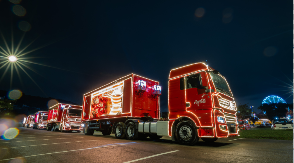 Caravana de Natal da Coca-Cola FEMSA Brasil chega a Guarapuava em novembro