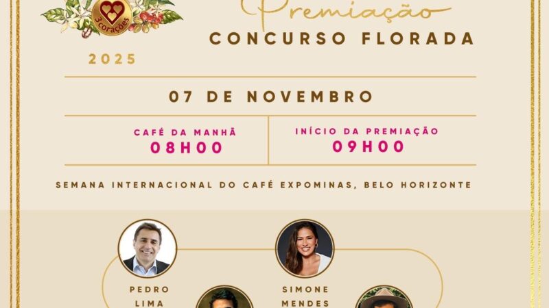 Rituais 85+ por 3 Corações celebra concurso Florada em 2025