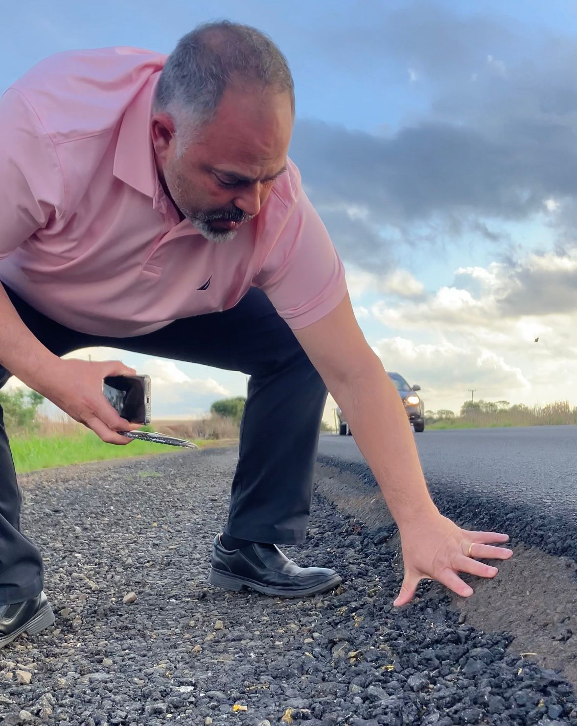 Desníveis na PR-170 preocupam Artagão Júnior