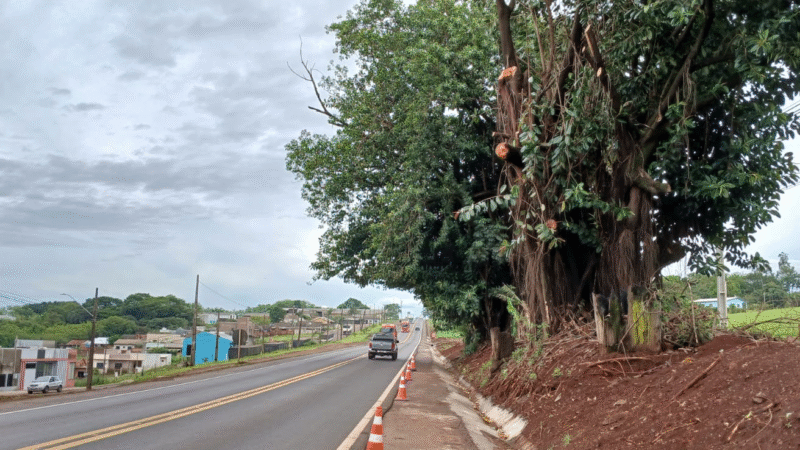Operação Pare e Siga na BR-163 em Lindoeste neste domingo