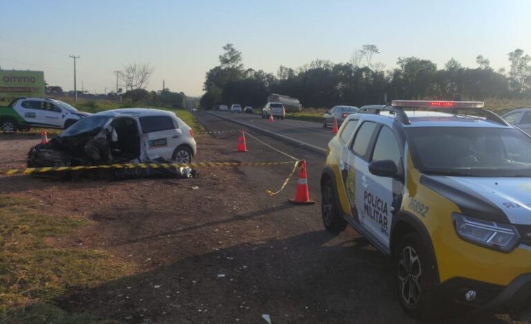 Grave acidente na PR-323 resulta em morte