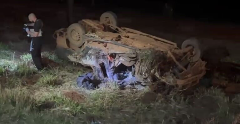 Motorista de 53 anos morre em acidente na BR-277