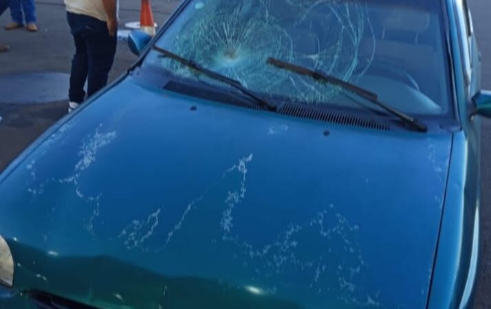 Pedestre é atropelado por Corsa em Santa Tereza do Oeste