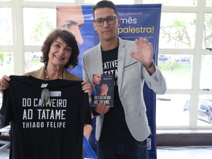 Lançamento de livro narra superação de paratleta