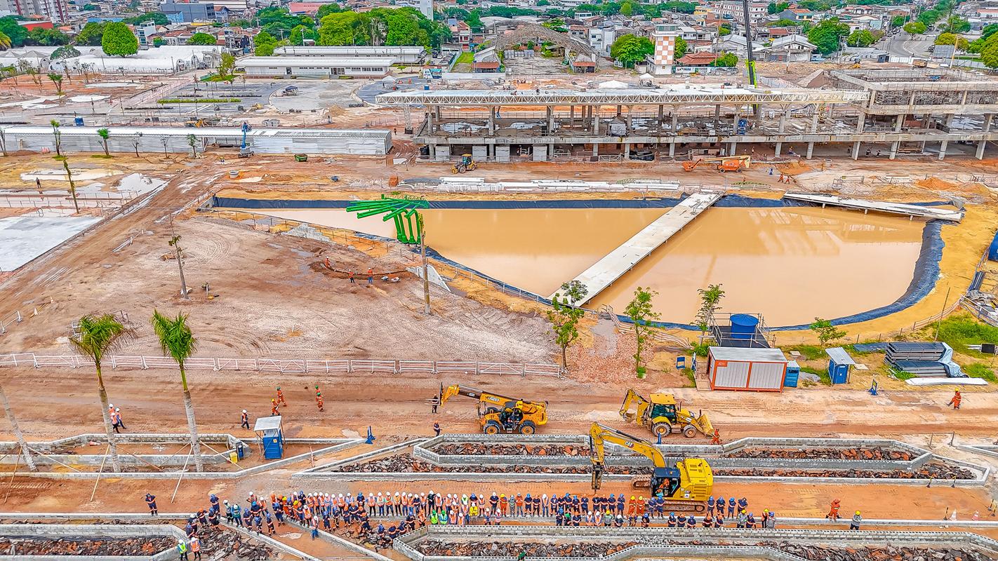 Greve na construção civil pode atrasar obras da COP30 em Belém