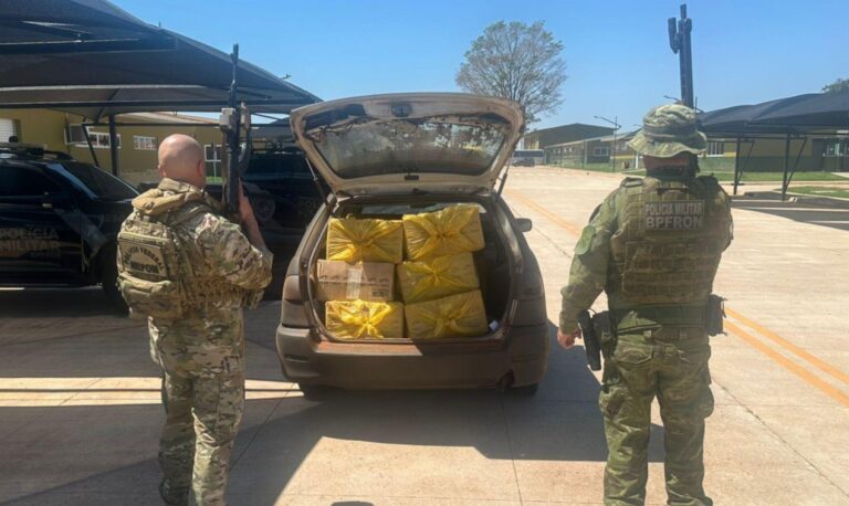 Apreensão de contrabando em Guaíra