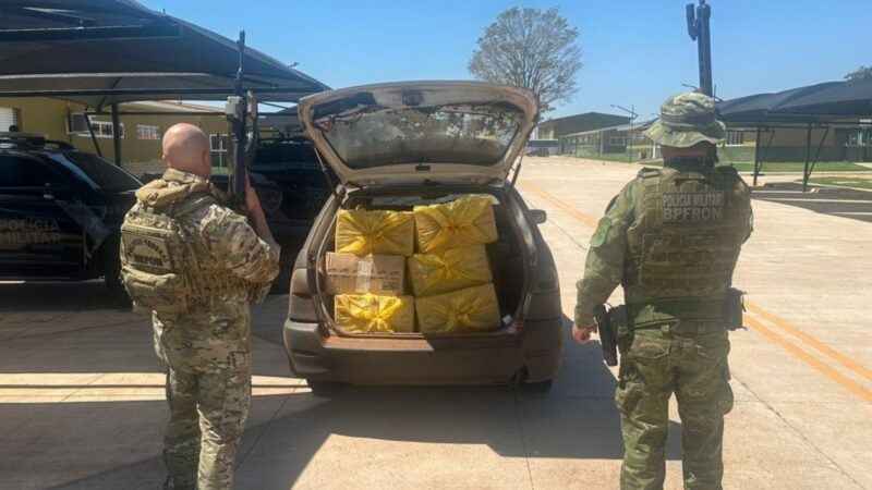 Apreensão de contrabando em Guaíra