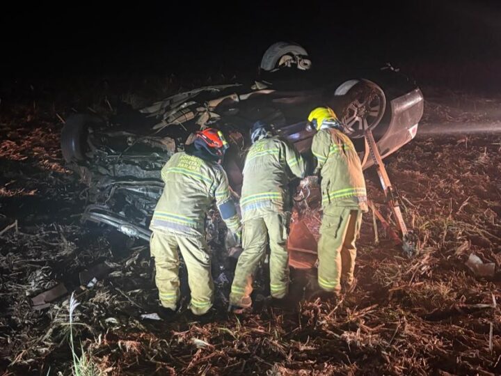 Acidente fatal em São Pedro do Ivaí deixa quatro mortos