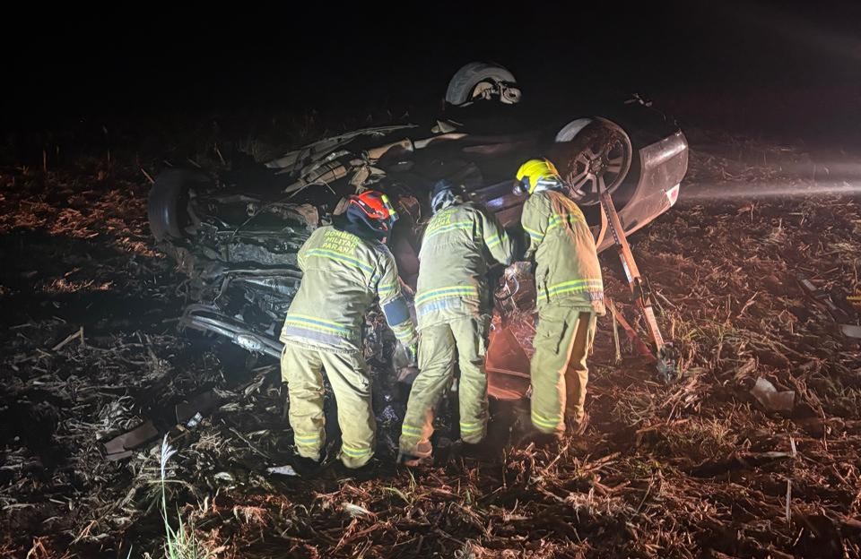 Acidente fatal em São Pedro do Ivaí deixa quatro mortos