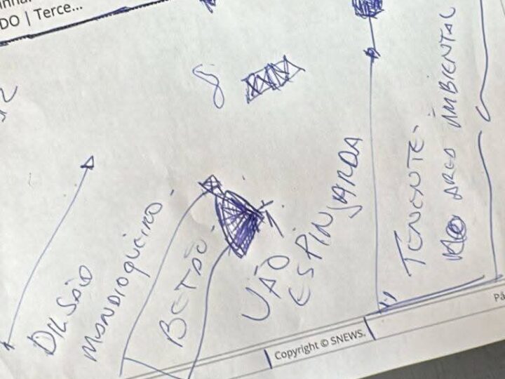 Novo mapa revela localização de corpos em Icaraíma