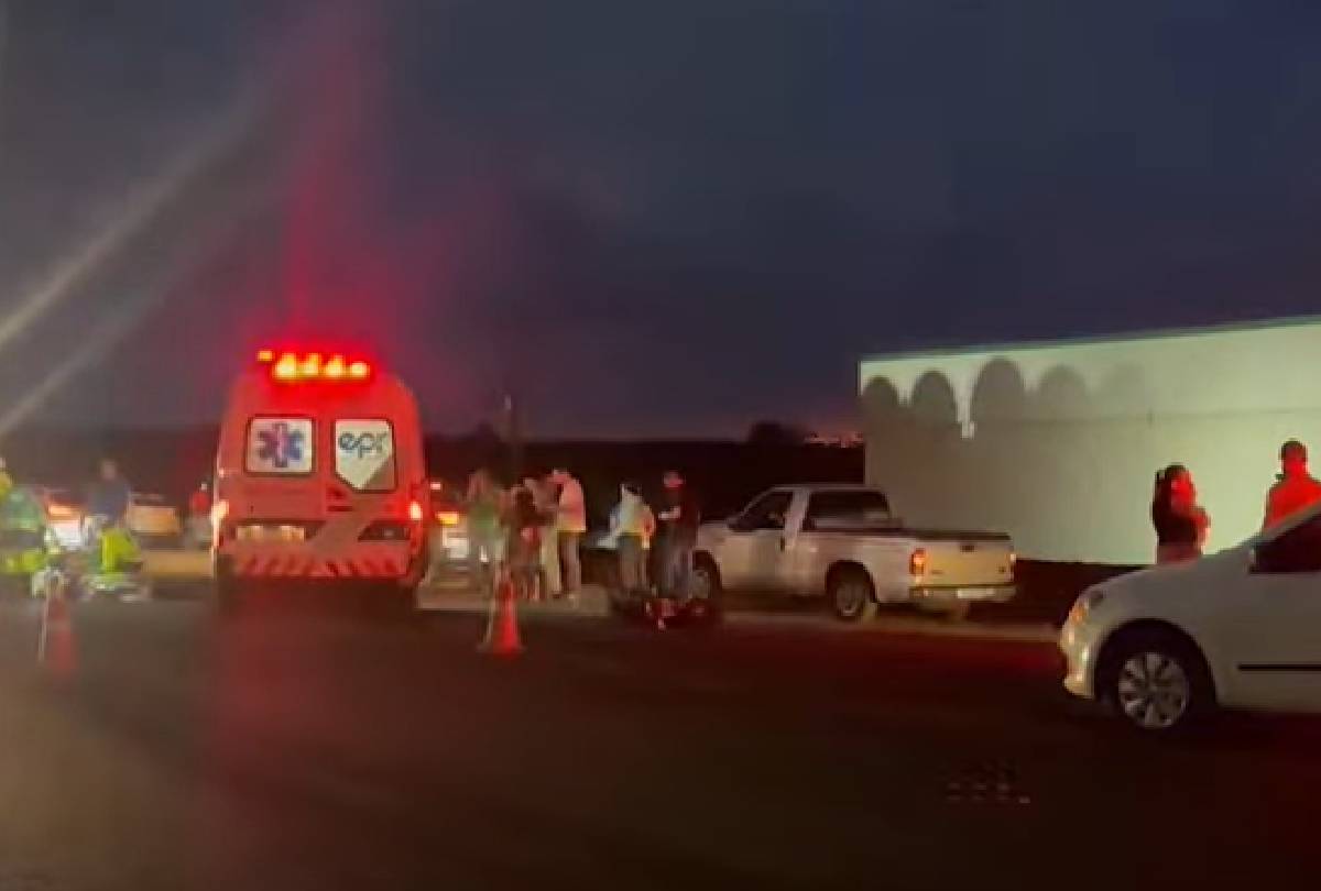 Motociclista jovem falece em trágico acidente com caminhão