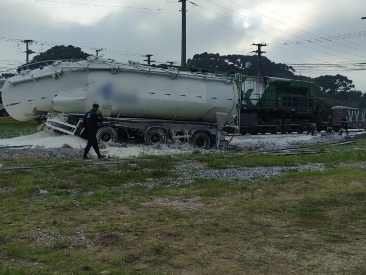 Acidente em Pinhais: motoristas divergem sobre alerta sonoro do trem
