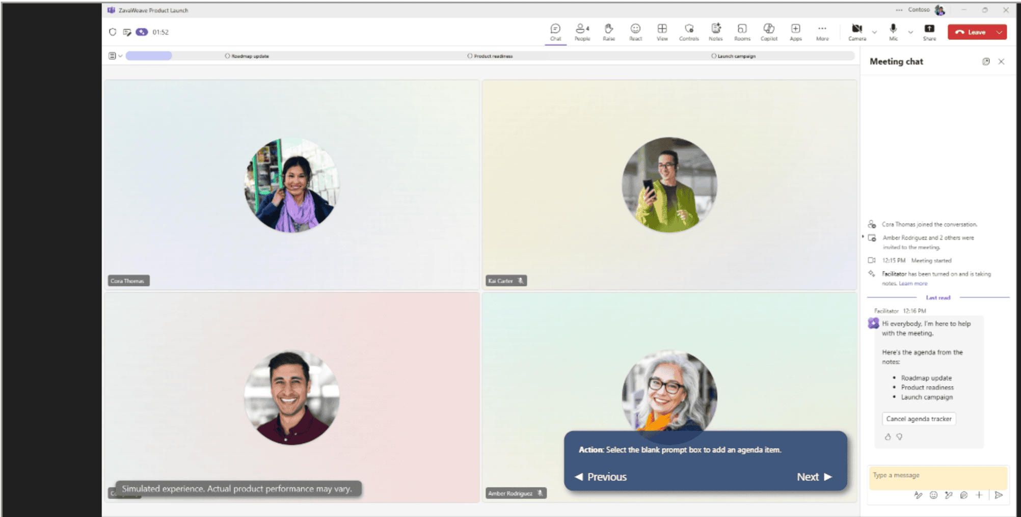 Inteligência artificial colaborativa no Teams