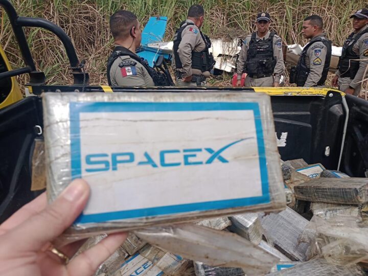 Avião monomotor cai em Alagoas com 180 quilos de cocaína