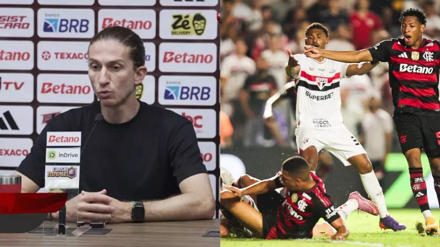 Torcida do Flamengo critica Filipe Luís por defesa a Plata