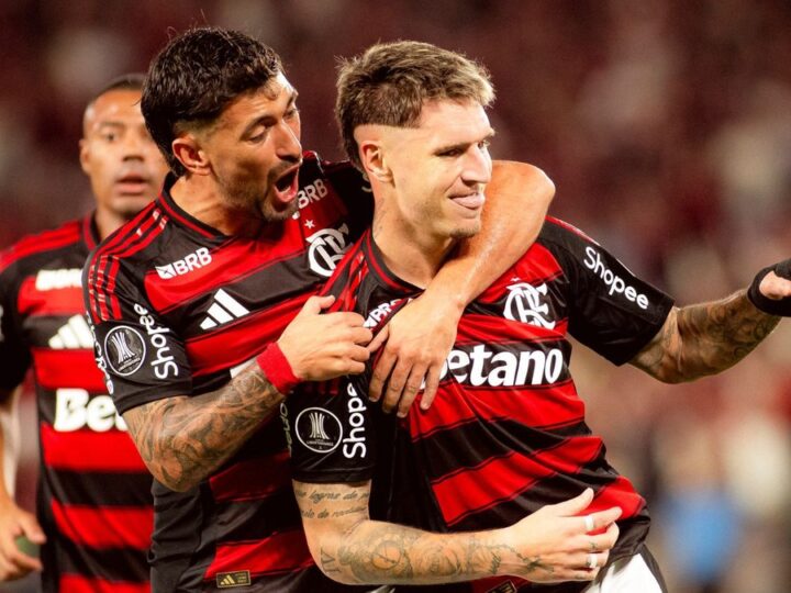 Flamengo derrota Estudiantes em jogo de ida das quartas da Libertadores