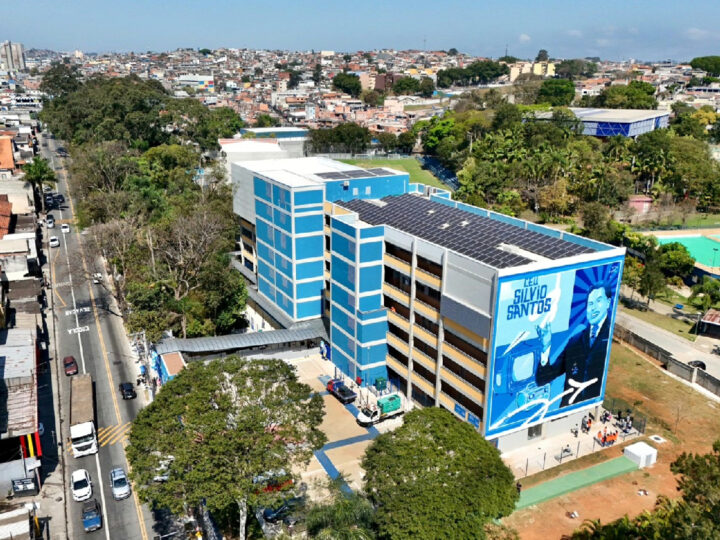 Inauguração do CEU Silvio Santos em São Paulo