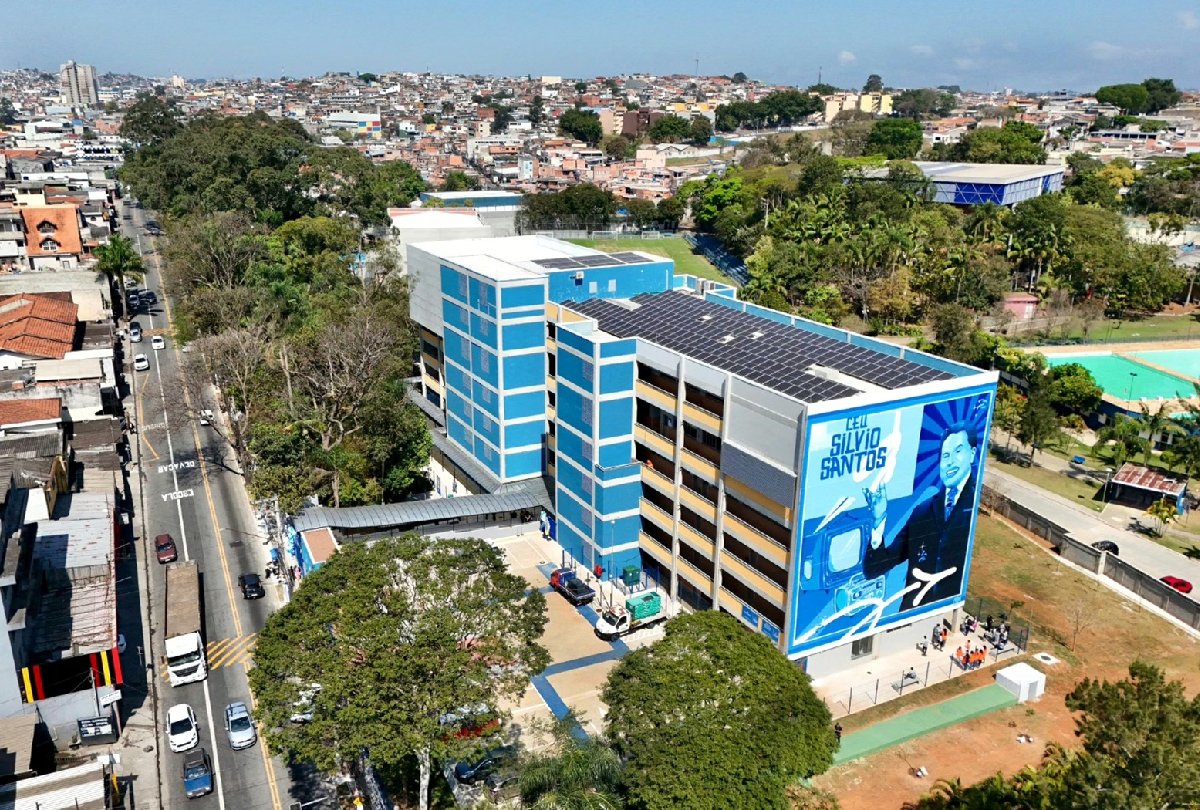 Inauguração do CEU Silvio Santos em São Paulo