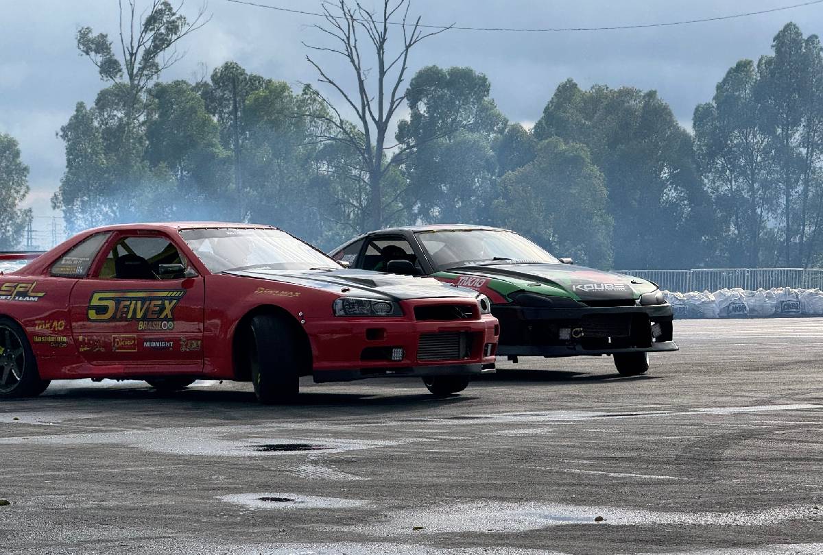 Drift transforma Ceasa em autódromo