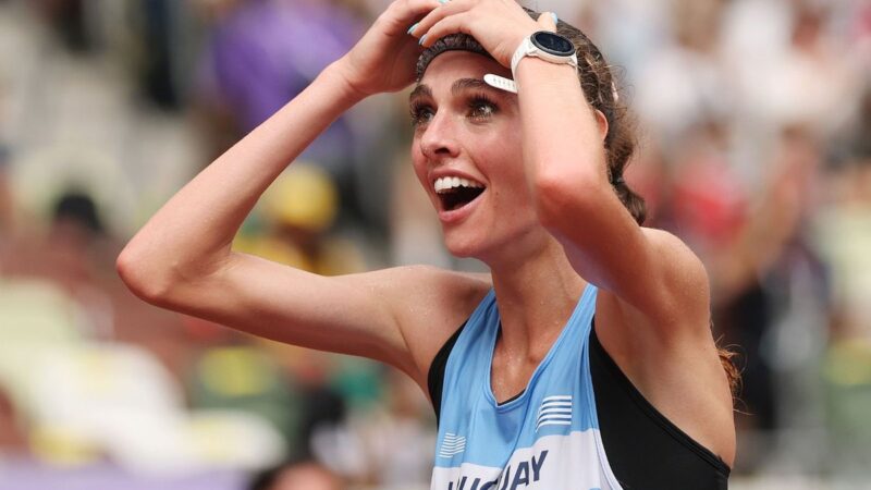 Uruguaia conquista bronze inédito no Mundial de Atletismo