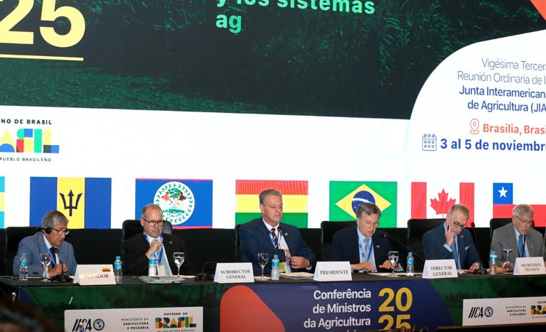 Carlos Fávaro preside eleição do novo diretor-geral do IICA