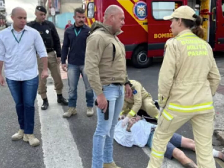 Ciclista atropelado é detido por secretário em Curitiba
