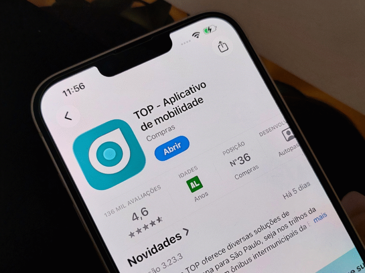 Problemas no aplicativo TOP após atualização do iOS 26