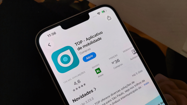 Problemas no aplicativo TOP após atualização do iOS 26